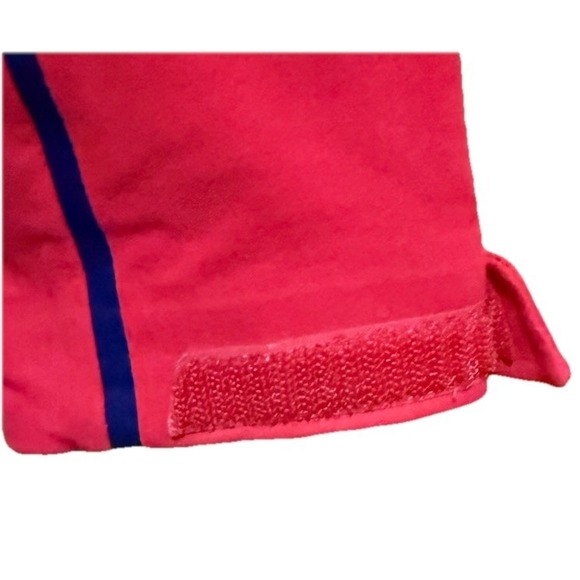 REI Jacket Womens XS Red‎ Full Zip Windbreaker Rain Resistant Hooded Zip Pockets - Picture 6 of 10